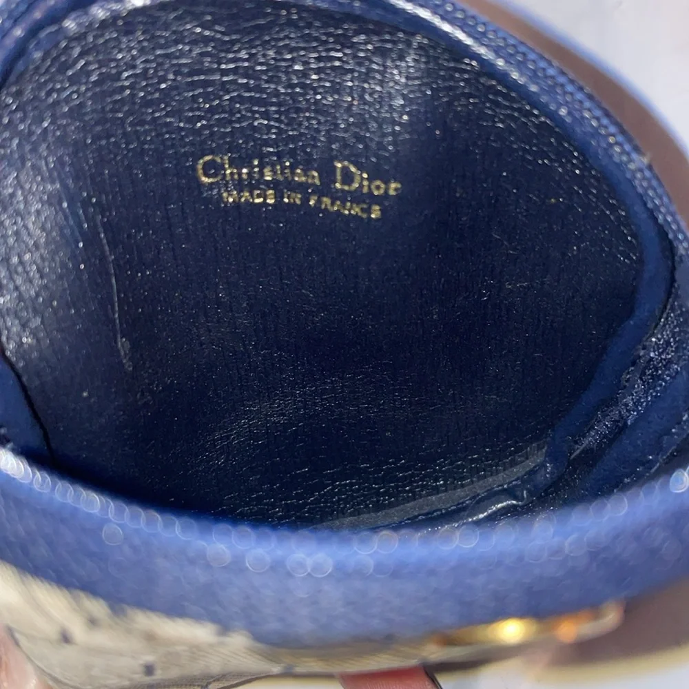 DIOR VINTAGE IN EUC COIN POUCH-- COLLECTORS ITEM